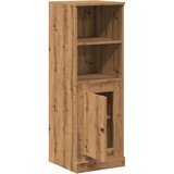 vidaXL Visoka omarica artisan hrast 36x35,5x103,5 cm inženirski les | Shoptok.si