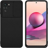 Cadorabo Ohišje, združljiv z Xiaomi v Bonbon Black - Zaščitni pokrov, narejen iz fleksibilnega silikona TPU in z zaščito pred kamero, (20593219) | Shoptok.si