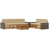  Set vanjskih sofa 6 kom. Prirodna i bež | shoptok.hr