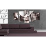 Slika na akrilnom staklu - Golden Storm [Glass] 200x100 | shoptok.hr
