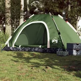 Šator za kampiranje za 5 osoba zeleni brzo otpuštanje