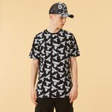 New Era chicago bulls all over print distressed logo majica | Shoptok.si