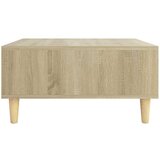 vidaXL Klubska mizica sonoma hrast 60x60x30 cm iverna plošča, (20625529) | Shoptok.si
