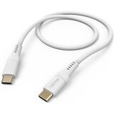 Hama fleksibilen polnilni/podatkovni kabel USB-C - 1,5 m bel, (5000277587) | Shoptok.si
