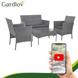 Gardlov vrtni namještaj od ratana boje antracita | shoptok.hr