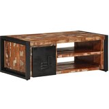 Maison Chic Klubska mizica - kavna mizica - Nizka mizica večbarvna 90x50x36 cm trden predelan les, (21752813) Cene