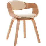  Jedilni stoli 4 kosi ukrivljen les in umetno usnje, (20764069) | Shoptok.si