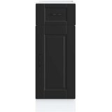  Donji kuhinjski ormarić Porto crni konstruirano drvo | shoptok.hr