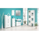 MID.YOU Viseča Omara Quadra, Bela | Shoptok.si