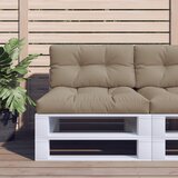  Jastuk za palete smeđesivi 70 x 40 x 12 cm od tkanine | shoptok.hr