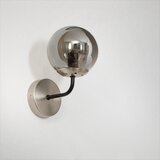  Brilagi - Zidna lampa MALIVA 1xE14/15W/230V mat hrom/zadimljeno staklo | Eponuda.com