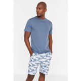 Trendyol Pajama Set - Blue - Plain | Shoptok.si