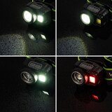  LED punjiva čelna lampa sa senzorom LED/6W/5V/3xAAA IP66 500 lm 1200 mAh | Eponuda.com