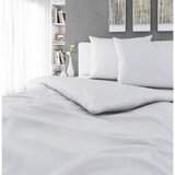 Novel POSTELJNINA MANCHESTER 200/200 cm saten bela | Shoptok.si