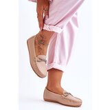 Boto Women's Slip-On Loafers With Glitter Embellishment Beige This Moment | ePonuda.com