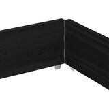  Vrtna sadilica crna 150x100 cm od masivne borovine | Eponuda.com