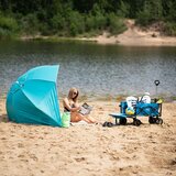 Nils suncobran za plažu XL 220 cm tirkizni | shoptok.hr