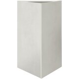 Maison Chic Vrtno korito - Greda - Cvetlični Lonec trikotnik 50x43x75 cm nerjavno jeklo, (21788857) Cene