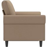 vidaXL Dvosjed od tkanine boja cappuccina 120 cm od umjetne kože | shoptok.hr