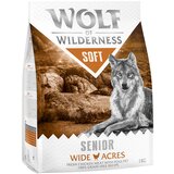 Wolf of Wilderness Snižena cijena! 2 x 1 kg suha hrana za pse - Senior "Soft - Wide Acres" - piletina Wolf of Wilderness Snižena cijena! 2 x 1 kg suha hrana za pse - Senior "Soft - Wide Acres" - piletina Slike