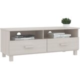 TV ormarić HAMAR bijeli 106 x 40 x 40 cm od masivne borovine | shoptok.hr