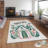 Conceptum Hypnose tepih s novogodišnjim motivima Asr-Crpt-56, Pravougaoni, 120 x 180 cm, Šareni | Eponuda.ba