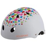  kaciga polisport dečja urban radical white-orange Cene