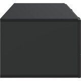 TV ormar za zid 98 x 41 x 30 cm Crna Konstruirano drvo Zidne | shoptok.hr