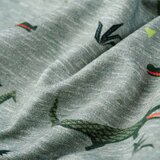  Dječja topla majica svijetla kaki prošarana 128 | shoptok.hr