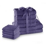 Restilo Ljubičasti pamučni set ručnika 10 kom od frotira Amari – | shoptok.hr
