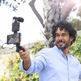 InnovaGoods Komplet za vlogging sa svjetlom, mikrofonom i daljinskim upravljačem plodni 6 dijelovi | shoptok.hr