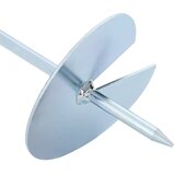  Zemaljska sidra 4 pcs Srebrna Ø10 x 50 cm Galvanizirani metal | shoptok.hr