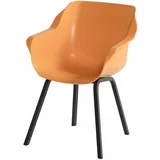 Hartman Oranžni plastični vrtni stoli v kompletu 2 ks Sophie Element –