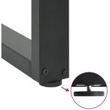  Noge za blagovaonski stol U-oblik 2 kom antracit 70 x (72-73) cm čelik | shoptok.hr
