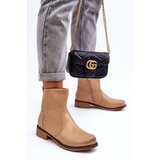 Boto Women's Woven Boots Beige Chilly | ePonuda.com