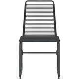 Vrtne stolice 2 pcs Crna 48 x 55 x 89,5 cm Ratan | Eponuda.com