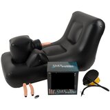 Excellent Power Dark Magic - punjiva sex mašina s krevetom (crna) | shoptok.hr