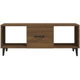  Stolić za kavu boja smeđeg hrasta 102x50x40cm konstruirano drvo | shoptok.hr