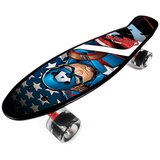  Dječji skateboard Captain America crni Cijene