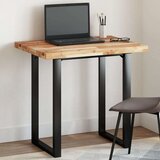 Stolna ploča 80 x 60 x 4 cm pravokutna od masivnog drva bagrema | shoptok.hr