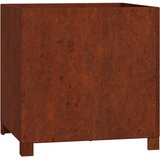  Sadilice s nogama 2 kom boja hrđe 50x50x50 cm od čelika COR-TEN | shoptok.hr