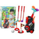 Mini Golf Set For Children Trolley On Wheels Cene
