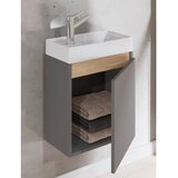 MID.YOU KOPALNICA ZA GOSTE antracit, medeni hrast | Shoptok.si