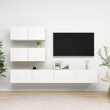  4-dijelni set TV ormarića bijeli od iverice | shoptok.hr
