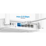 Cudy WR3000H AX3000 2.5G Mesh Wi-Fi 6 Router, 2.4/5Ghz, pokriva 130m2 cene