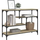  Konzolni stol boja hrasta sonome 100x30x75 cm konstruirano drvo | shoptok.hr