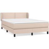  Box spring postelja z vzmetnico kapučino 140x190cm um | Shoptok.si