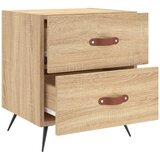  Noćni ormarići 2 kom boja hrasta 40x35x47,5cm konstruirano drvo | shoptok.hr