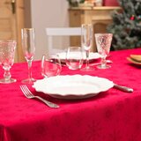 Douceur d intérieur Stolnjak s božićnim motivom od jacquarda 140x240 cm Flocons – | shoptok.hr