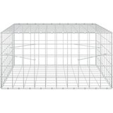  Gabion s žicom debljine 3,5 mm i mrežom 10x10 cm 100x100x50 cm | shoptok.hr
